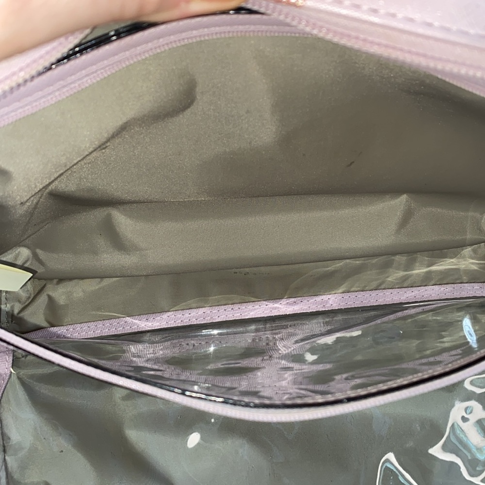 *SOLD*Kate Spade Haven Lane Glitter Polka Dot Giana Travel Cosmetic Case In - Picture 13 of 14